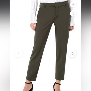 Kelsey Knit Trouser super stretch ponte Size 2 Olive